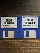 Vintage Commodore Amiga Game Disk- Silent Service II, Microprose Disk A & B picture