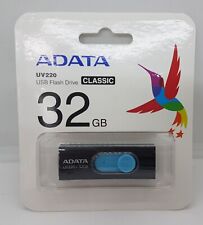 NEW Lot Of 10 ADATA UV220 33GB 2.0 FLASH Drive picture