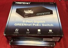 TRENDnet TPE-TG80G 8-Port Gigabit PoE+ Switch SEALED NEW picture