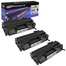 3pk Reman for HP 05X CE505X Black for use in LaserJet P2055d, P2055dn, P2055X picture