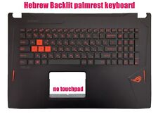 Israel Hebrew Palmrest Backlit keyboard for Asus GL702V GL702VM GL702VS GL702VT picture