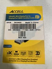 ACCELL UltraAV Mini DisplayPort to DisplayPort HBR2 CERTIFIED CABLE  picture
