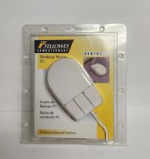 Vintage Fellowes 3 button desktop serial port 300 cpi mouse pc 99852 NEW Sealed picture