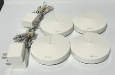 Lot of 4- TP-Link Deco M5 AC1300 WiFi System w/ Power Cords picture
