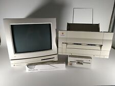 Apple Macintosh LC with Floppy Drive, StyleWriter, Monitor, & Microphone - READ picture