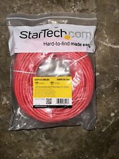 STARTECH.COM 100FT CAT6 RED MOLDED RJ45 UTP GIGABIT PATCH CABLE CORD picture