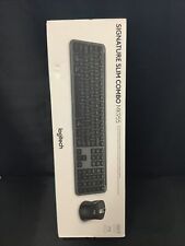 Genuine Logitech Signature Slim Combo MK955 Keyboard & Mouse Black (920-012425) picture