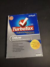 Turbotax 2011 Deluxe Federal Only.  No state. Sealed retail box. picture