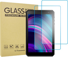 Transwon 2PCS Tempered Glass for BLU M8L Tablet 8 Inch/ M8L 2022 Tablet/ M8L picture