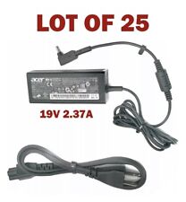 Lot of 25 OEM Acer AC Adapter Laptop Power Supply 19V 2.37A 45W 3.0*1.1mm w/Cord picture