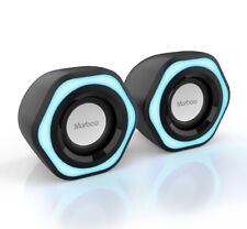 Marboo Speaker - USB Powered, 3.55mm Aux Jack, LED, Stereo Sound Quality. picture