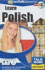 Talk Now Learn Polish Beginners PC MAC CD Eurotalk learning language games test picture