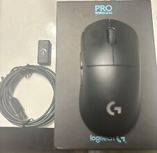 Logitech G Pro x Wireless Gaming Mouse Used W/ Dongle And Charging Cable picture