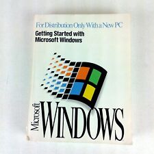 Getting Started with Microsoft Windows 3.1 User's Guide 1992 Genuine OEM Book picture