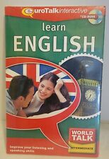 EuroTalk Interactive Learn English Intermediate Level CD-Rom PC Mac NEW picture