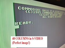 Commodore 128 C128 64 RGBI 40 80 columns 16 colors video SCART S-video PREMIUM picture