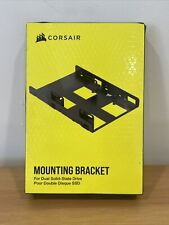 Corsair Dual SSD Drive Mounting Bracket for  3.5” Hard Drive Bays Black picture