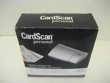 NEW CardScan Personal V8 Pass-Through Business Card Scanner Organizer 