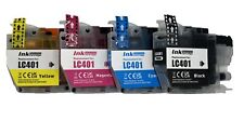 4pk Replacement Ink Cartridge LC 401 Compatible for MFC J1010DW J1170DW J1012DW picture