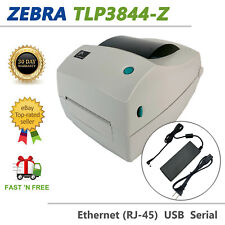 Zebra TLP3844-Z Thermal Transfer Label Printer 300Dpi USB LAN picture