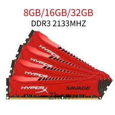 Kingston HyperX SAVAGE 32GB 16GB 8GB DDR3 OC 2133Mhz PC3-17000U Desktop RAM Lot picture