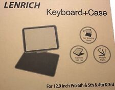 Ipad Keyboard 12.9 New 4,5,6th Generation Pink picture
