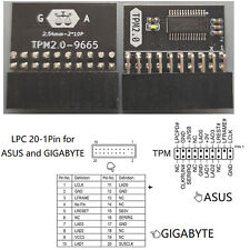 20-1 Pin 2*10P TPM2.0 Security Module Repair for Gigabyte ASUS Protection Module picture