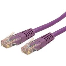 Startech.com C6PATCH10PL Cat6 Ethernet Cable - 10ft - Purple - Multi Gigabit picture
