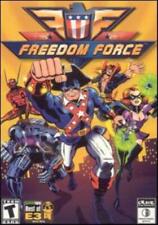 Freedom Force PC CD super hero squad villian comics adventure role-playing game picture