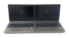 LOT of 2-HP ZBook 15 G5 Laptop 15.6