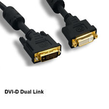 Kentek 15 ft DVI-D 24+1Pin Dual Link Cable Digital Male/Female Extension HDTV PC picture