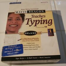 Broderbund Mavis Beacon Teaches Learn Typing Deluxe Version 15 Computer Software picture