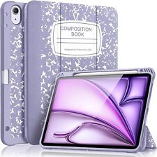 Slim Case for iPad Air 13-inch (M2) 2024 Soft TPU Stand Back Cover Pencil Holder picture
