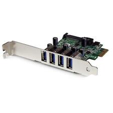 StarTech PEXUSB3S4V 4 Port PCI Express PCIe SuperSpeed USB 3.0 Controller Card picture