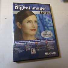 2003 Microsoft Digital Image Suite 9  2-Disc Photo Editing Software  DISCS ONLY picture