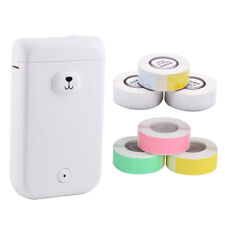 Bluetooth Thermal Printer D30S Pocket Wireless Smart Label Sticker Self-Adhesive picture