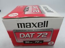 5 X NEW MAXELL Data Cartridge HP IBM DAT72 DAT160 drive 200200 22896700 22920300 picture