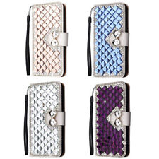 Bling Diamond Card Wallet Cover Case For 14 13 12 11 Pro Max XR XS 6 7 8 picture