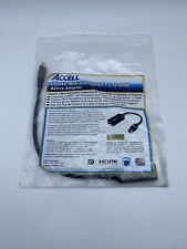 Accell B086B-008B-2 UltraAV Mini DisplayPort to HDMI Active Adapter Video Audio picture