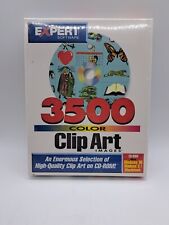 EXPERT Vintage 3500 Color Clip Art Images CD PC picture