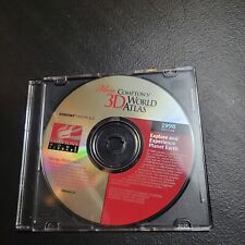 Deluxe Comptons 3D World Atlas PC CD ROM Software 1998 Great Condition Vintage picture