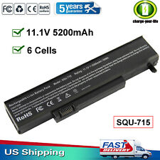 SQU-715 Battery for Gateway M-6800 M-6823a SQU-720 W35044LB W35052LB 5200mAh picture