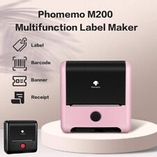 Phomemo M200 Pocket Bluetooth Thermal Printer Paper Maker & Square Label Lot picture