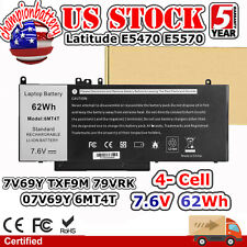 6MT4T Battery for Dell Latitude E5450 E5470 451-BBUQ JCDHY 0JCDHY Laptop 62Wh  picture