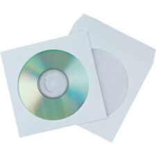 2000 Sleeve CD DVD-R CD-R Paper Window Flap Envelope White Wholesale Retail picture