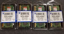 20 Pieces Kingston 4GB (80gb) PC3-12800 1600MHz DDR3L Memory RAM KCP3L16SS8/4 picture