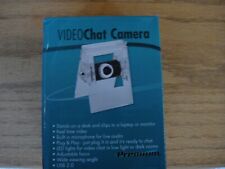 Video Chat Camera By Premium USB 2.0 clip on Camera New In Box picture