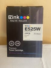 EZink E525W Toner Cartridges 2-Pack Black New In Original Box picture