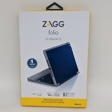 ZAGG Ultra-Slim Folio Case, Hinged Multi-View Bluetooth Keyboard for iPad Air 2 picture