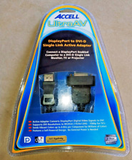 Accell UltraAV B087B-005B DisplayPort to DVI-D Cable Adapter - 10